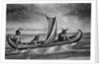 Illustration of Native Americans in a Canoe by Anonymous
