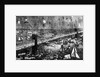 Fireworks Display Over Brooklyn Bridge by Anonymous