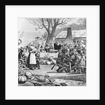 Illustration of the First Thanksgiving by Anonymous