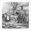 Illustration of the First Thanksgiving by Anonymous