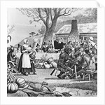Illustration of the First Thanksgiving by Anonymous