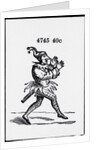 Illustration Of A Jester by Anonymous