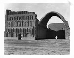 View Of Ruined Building With Arch by Anonymous