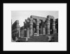 Exterior View of Peristyle Court in the Temple of Luxor by Anonymous