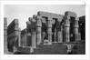 Exterior View of Peristyle Court in the Temple of Luxor by Anonymous