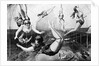 Poster Of Trapeze Artists 1890 by Corbis