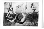 Poster Of Trapeze Artists 1890 by Corbis