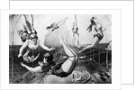 Poster Of Trapeze Artists 1890 by Anonymous