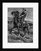 Illustration Of Rancher On Horseback by Anonymous