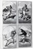 Baseball Cards Showing Various Positions by Anonymous