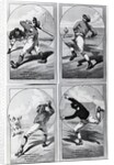 Baseball Cards Showing Various Positions by Anonymous