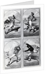 Baseball Cards Showing Various Positions by Anonymous