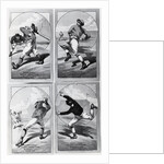 Baseball Cards Showing Various Positions by Anonymous