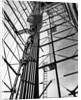 Oil Derrick Beams & Drilling Pipes by Anonymous