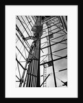 Oil Derrick Beams & Drilling Pipes by Anonymous