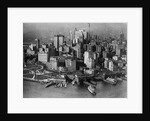 Aerial View Of Lower New York & Battery by Anonymous
