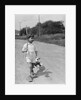 Boy Walking with Fishing Stick by Anonymous