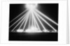 Anti-Aircraft Spotlights Probe the Skies by Anonymous