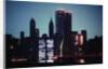 New York City Skyline During Blackout by Anonymous