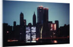 New York City Skyline During Blackout by Anonymous