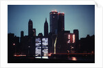 New York City Skyline During Blackout by Anonymous