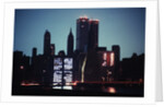 New York City Skyline During Blackout by Anonymous