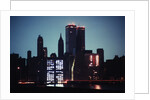 New York City Skyline During Blackout by Anonymous