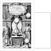 Men Standing W/Magdeburg Hemisphere by Anonymous