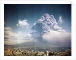 Mount Vesuvius Erupting by Anonymous