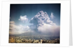 Mount Vesuvius Erupting by Anonymous