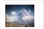 Mount Vesuvius Erupting by Anonymous