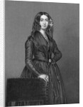 George Sand Standing - Engraved Illus by Anonymous