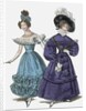 French Evening Costume & Walking Dress by Anonymous