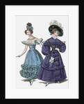 French Evening Costume & Walking Dress by Anonymous
