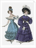 French Evening Costume & Walking Dress by Anonymous