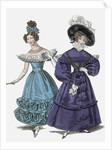 French Evening Costume & Walking Dress by Anonymous