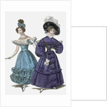 French Evening Costume & Walking Dress by Anonymous