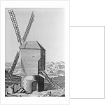 Revolving Windmill & Building Holland by Anonymous