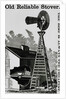 Stover Windmill Barn Cut Out Worker by Anonymous