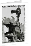 Stover Windmill Barn Cut Out Worker by Anonymous