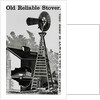 Stover Windmill Barn Cut Out Worker by Anonymous