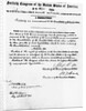 Manuscript of Fifteenth Amendment to the Constitution by Anonymous