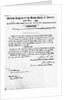 Manuscript of Fifteenth Amendment to the Constitution by Anonymous