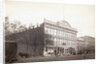Mercantile Building;Street, Stagecoach by Anonymous