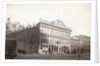 Mercantile Building;Street, Stagecoach by Anonymous