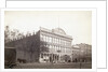 Mercantile Building;Street, Stagecoach by Anonymous