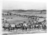 First Covered Caravan Of Horses Wagons by Anonymous