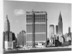 United Nations Building Under Construction by Anonymous