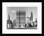 United Nations Building Under Construction by Anonymous