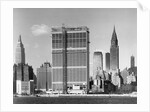 United Nations Building Under Construction by Anonymous